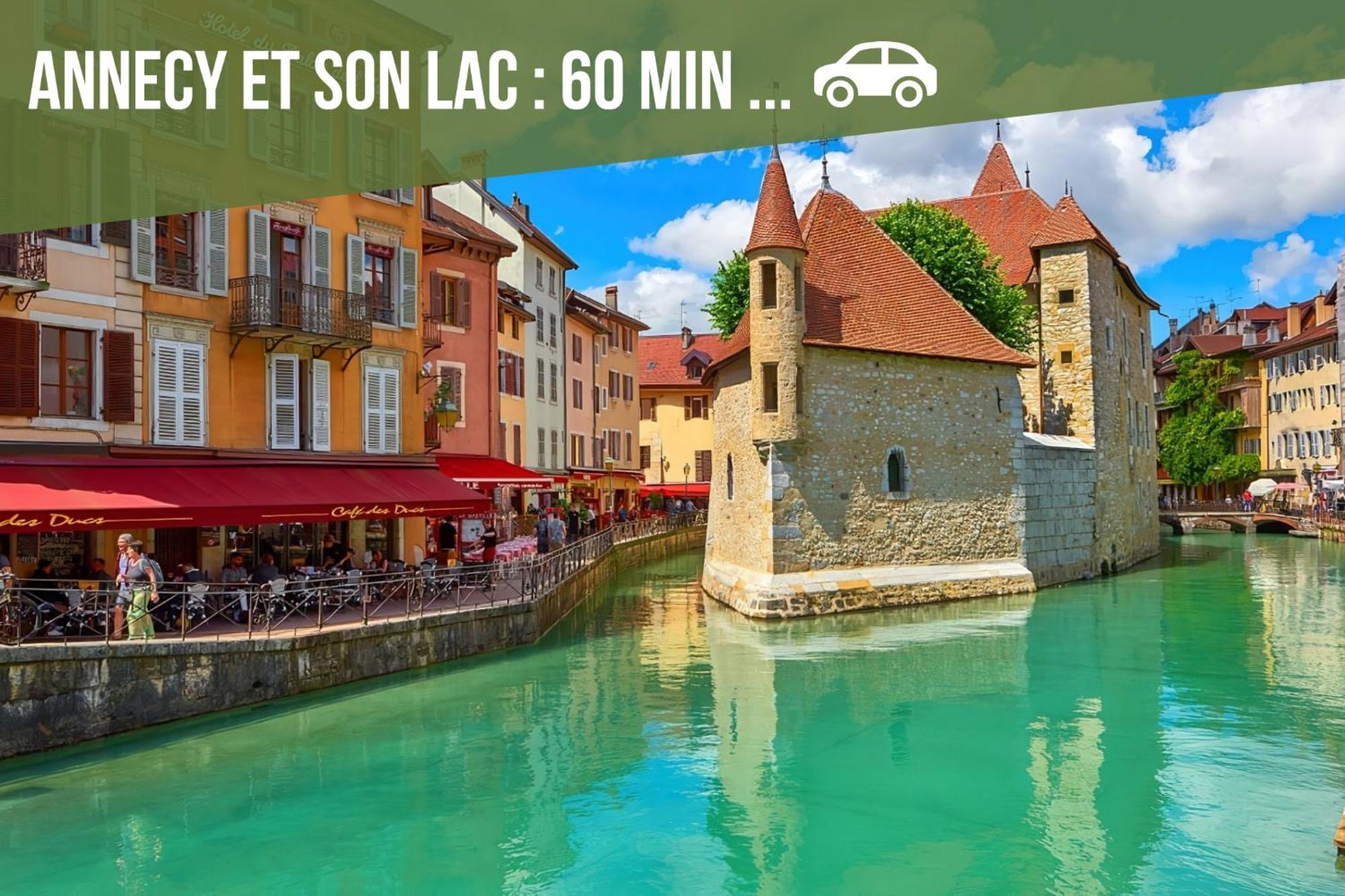 Au Pied Du Chateau- Parking Wifi Jardin - Clg Savoie Freterive Kültér fotó